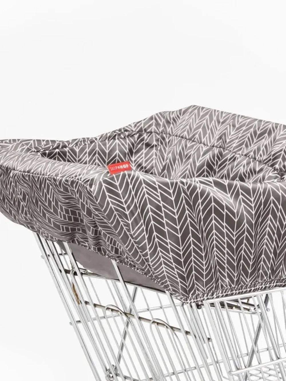 Skip Hop Gray Chevron Shopping Cart & High Chair Cover